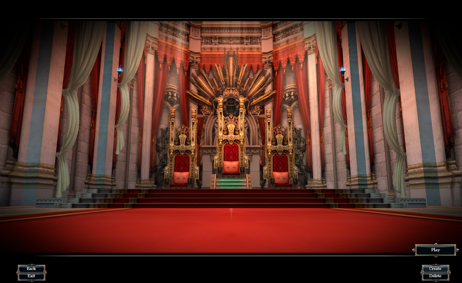 Character Lobby